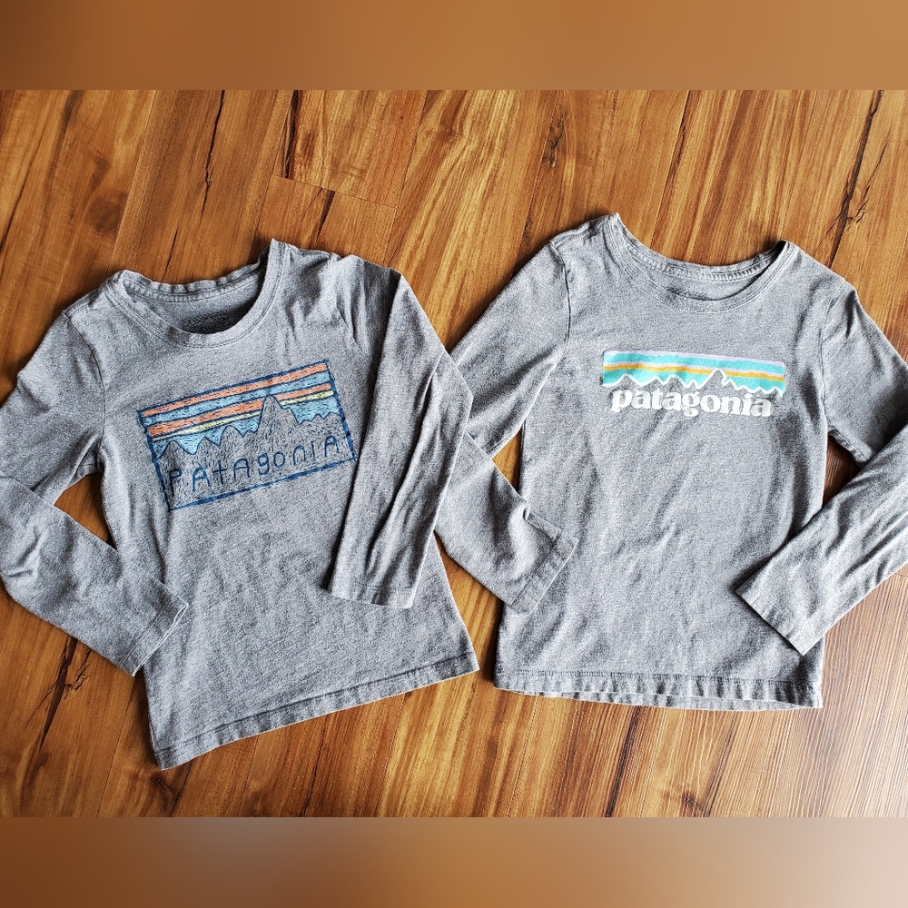 Youth Patagonia long sleeved shirts - 2 pack